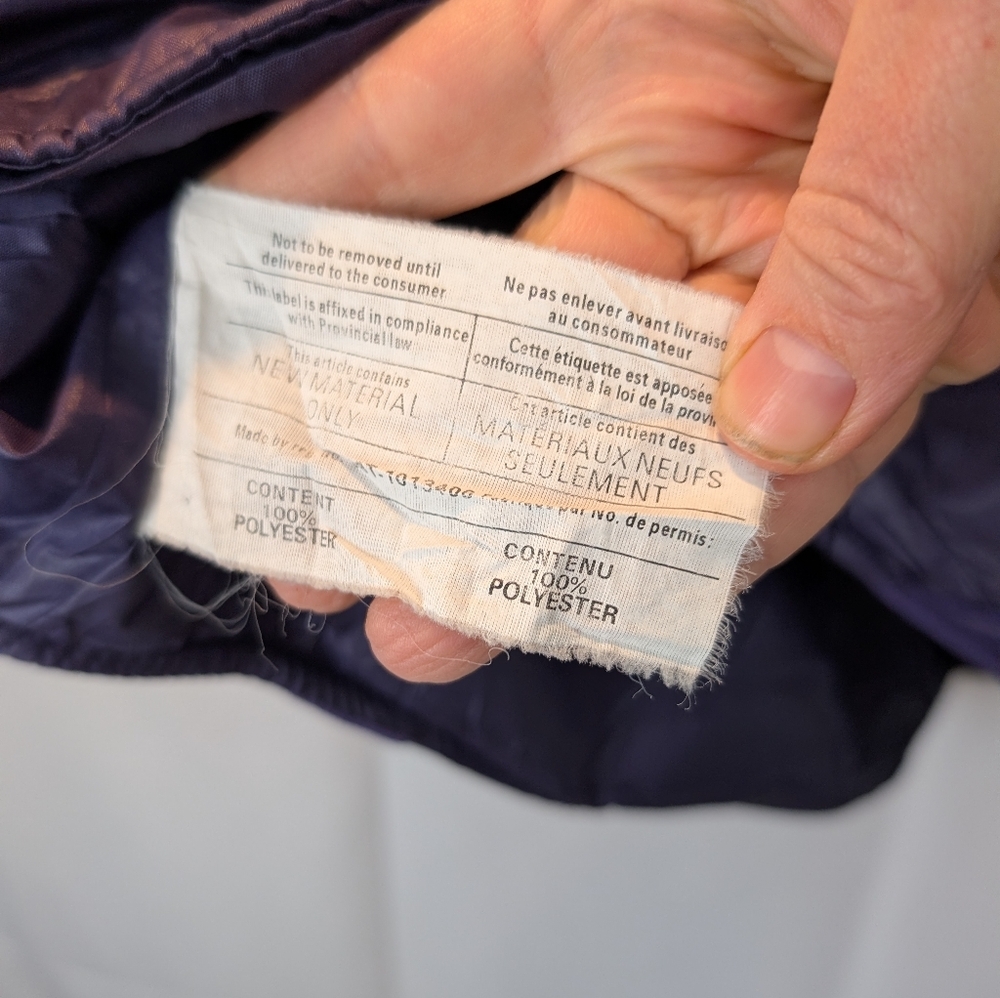 Roots Vintage Purple Vest Size L In EUC - Picture 9 of 9